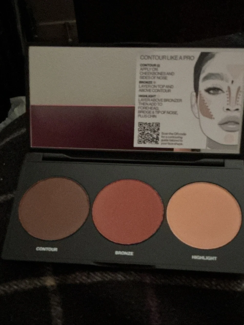 Smashbox Contour Palette in Black with Copper Accents